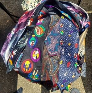 Colorful Cartoon and Paisley Ties Collection